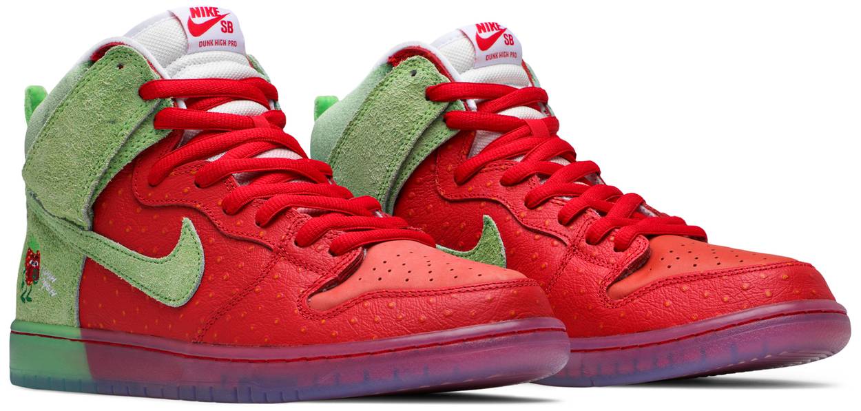 Nike SB Dunk High Strawberry Cough