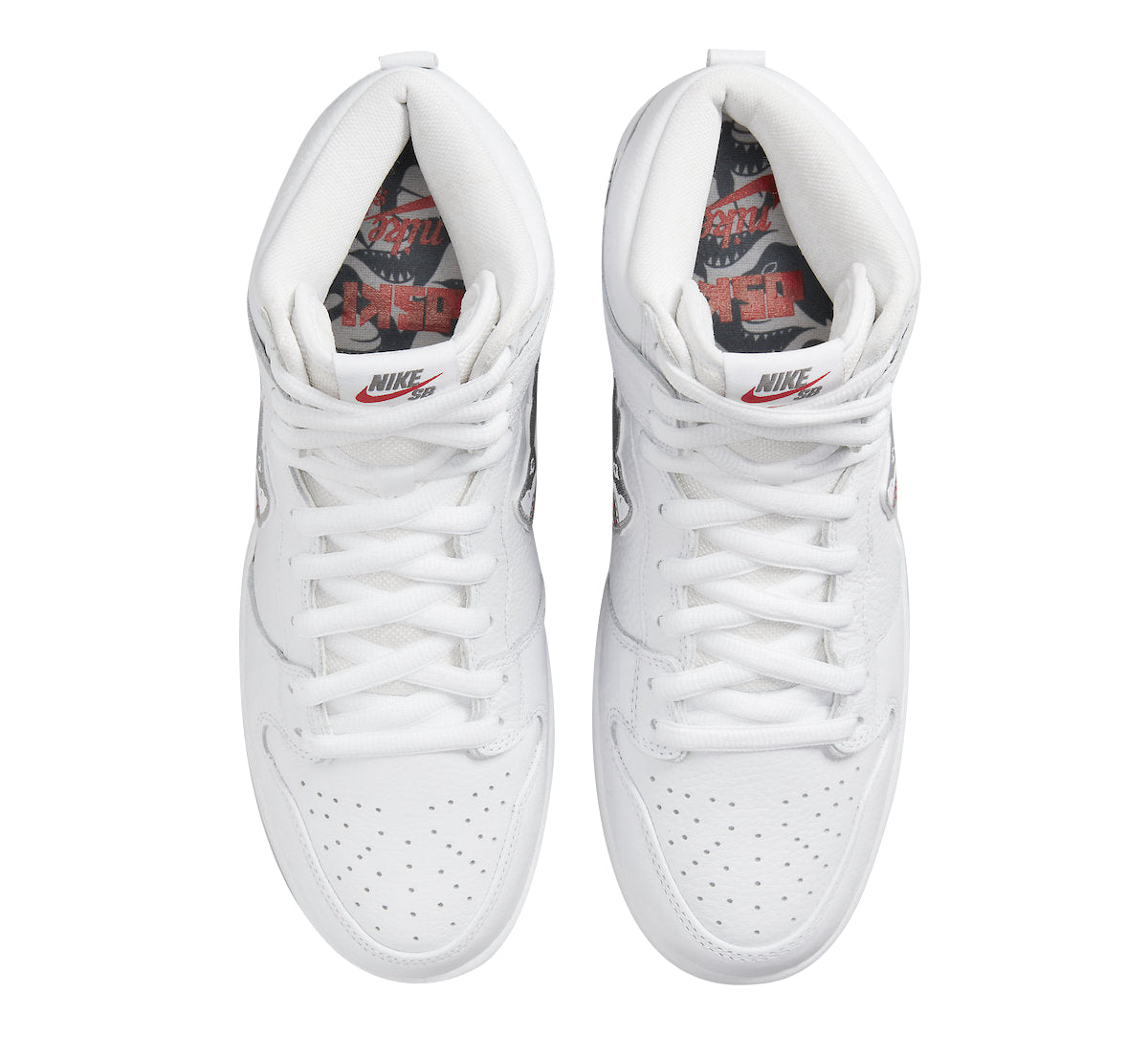 Oski X Nike SB Dunk High ´Great White Shark’