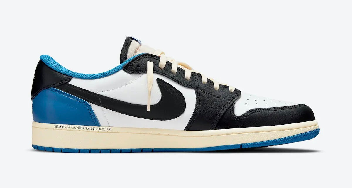 Fragment Design x Travis Scott x Air Jordan 1 Retro Low