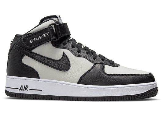 Stussy X Nike Air Force 1 Mid ‘Grey Black‘