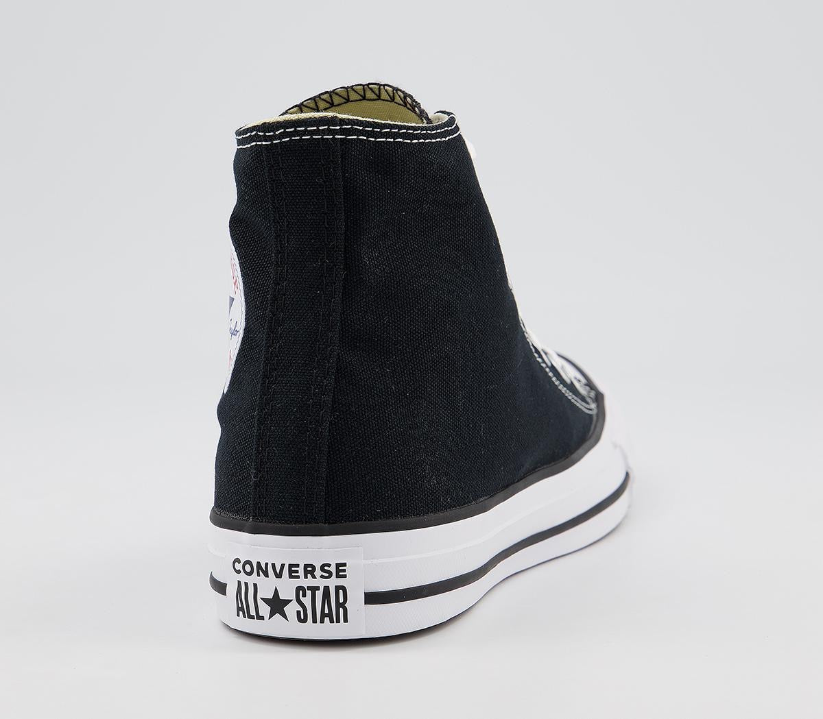 All Star High Black Converse