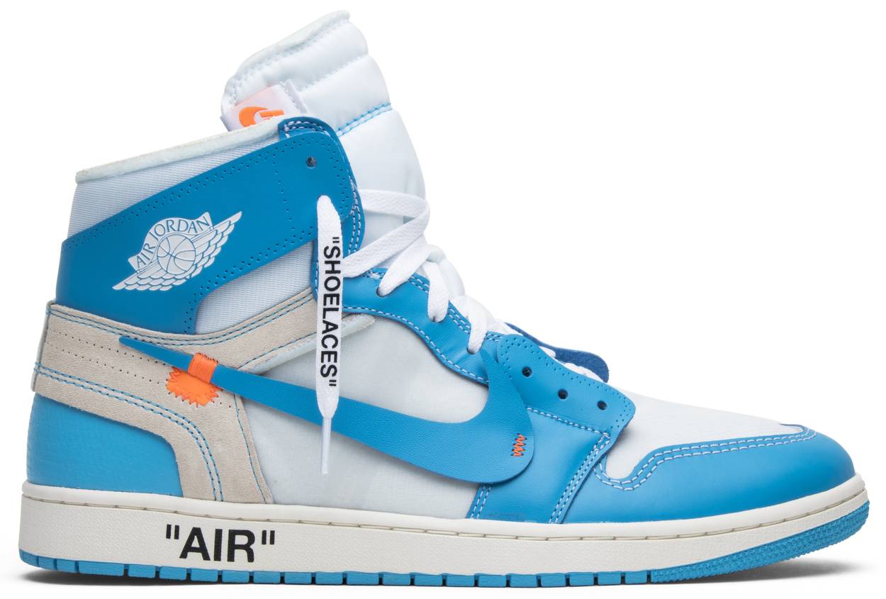 Off-White x Air Jordan 1 Retro High OG 'UNC'