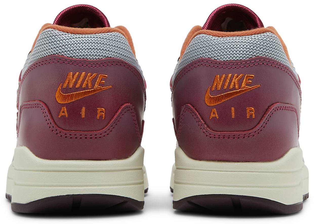 Patta x Air Max 1 'Rush Maroon'