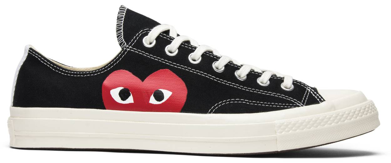 Comme des Garçons Play x Chuck 70 Low 'Black White'