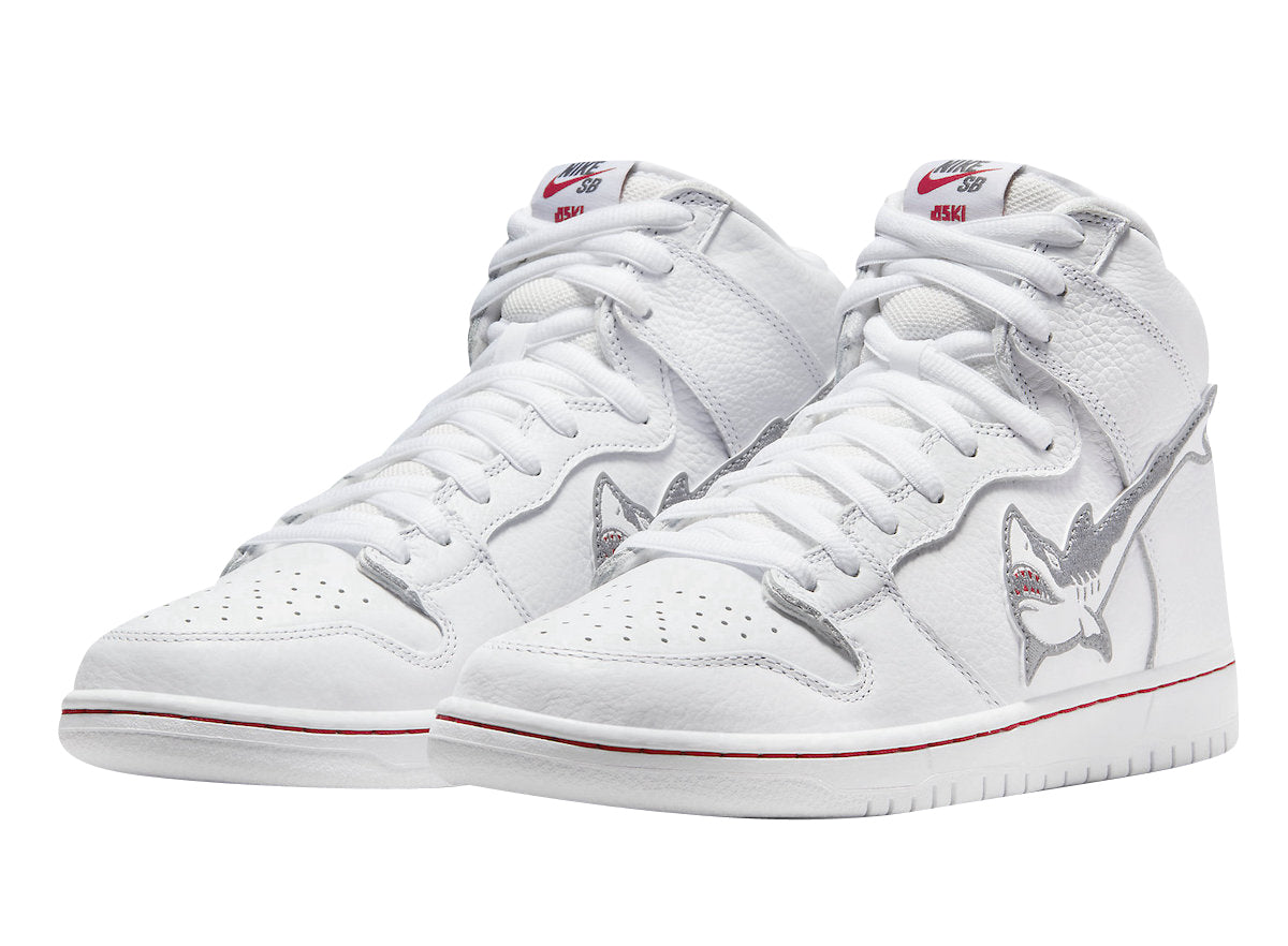 Oski X Nike SB Dunk High ´Great White Shark’