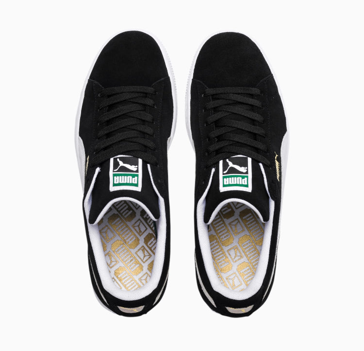 Puma Suede Classic+ Sneakers(Black/White)