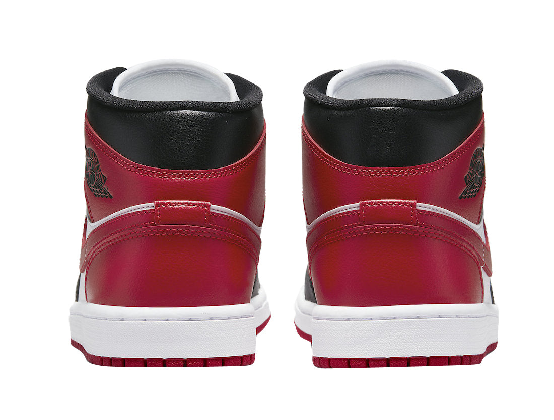 Wmns Air Jordan 1 Mid ‘Bred Toe‘