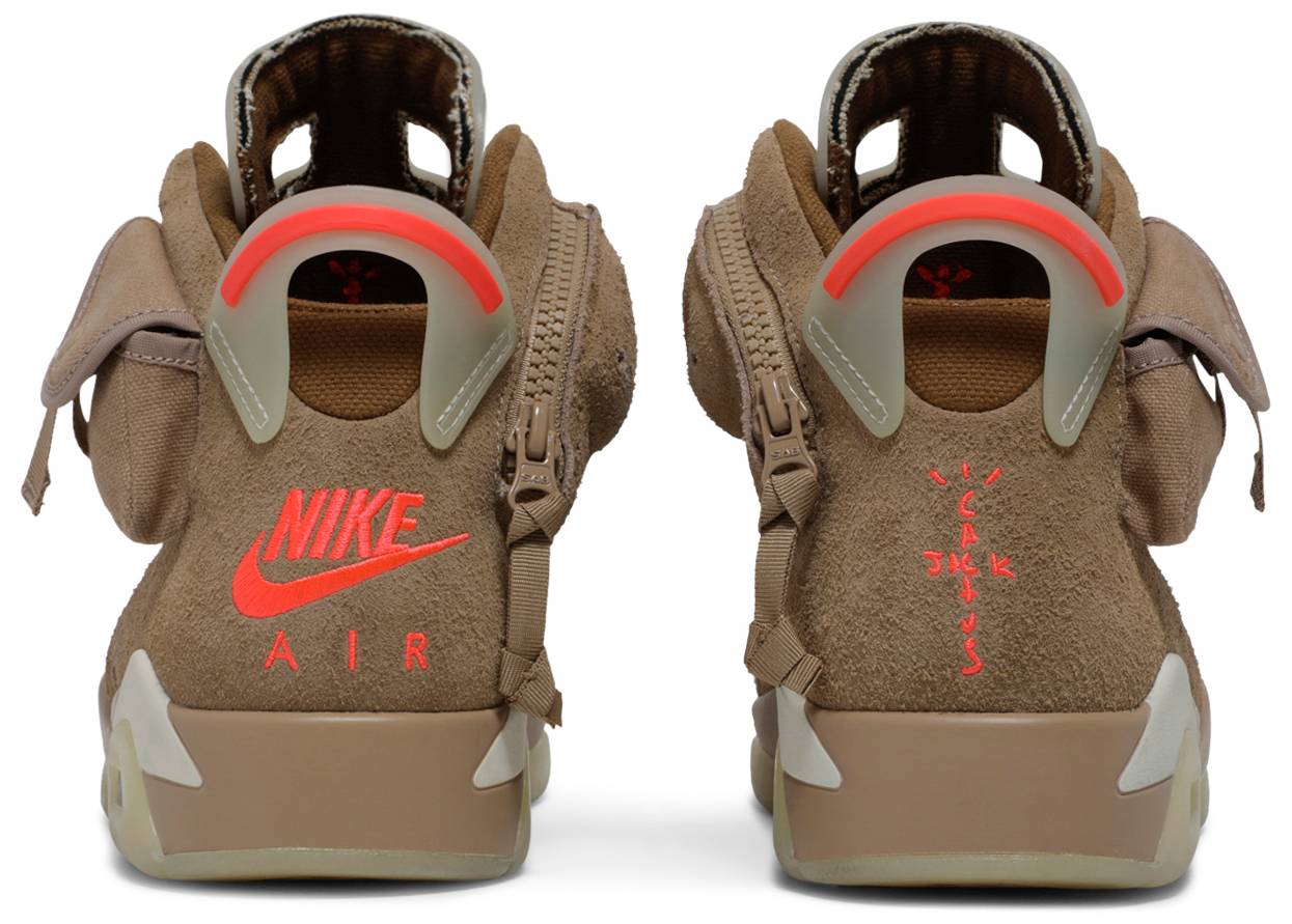 Travis Scott x Air Jordan 6 Retro 'British Khaki'
