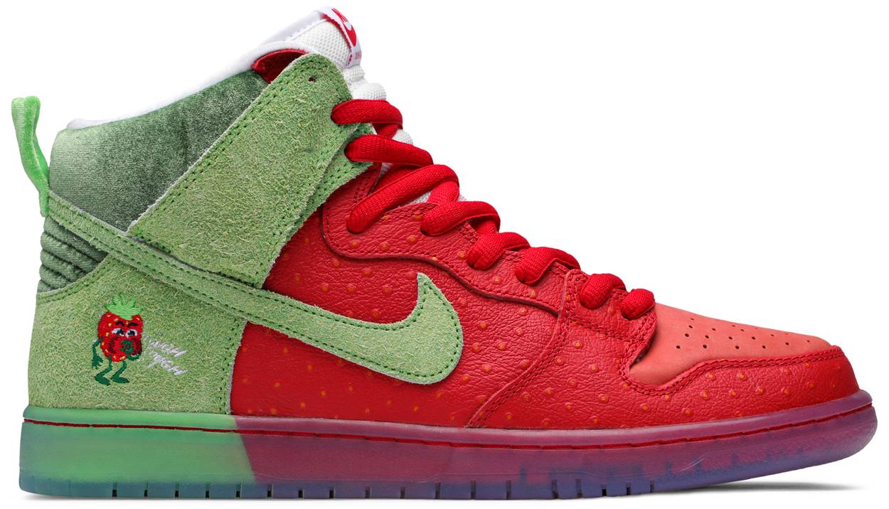 Nike SB Dunk High Strawberry Cough
