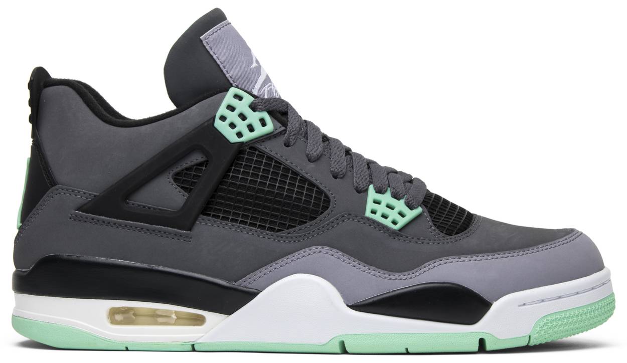 Air Jordan 4 Retro Green Glow