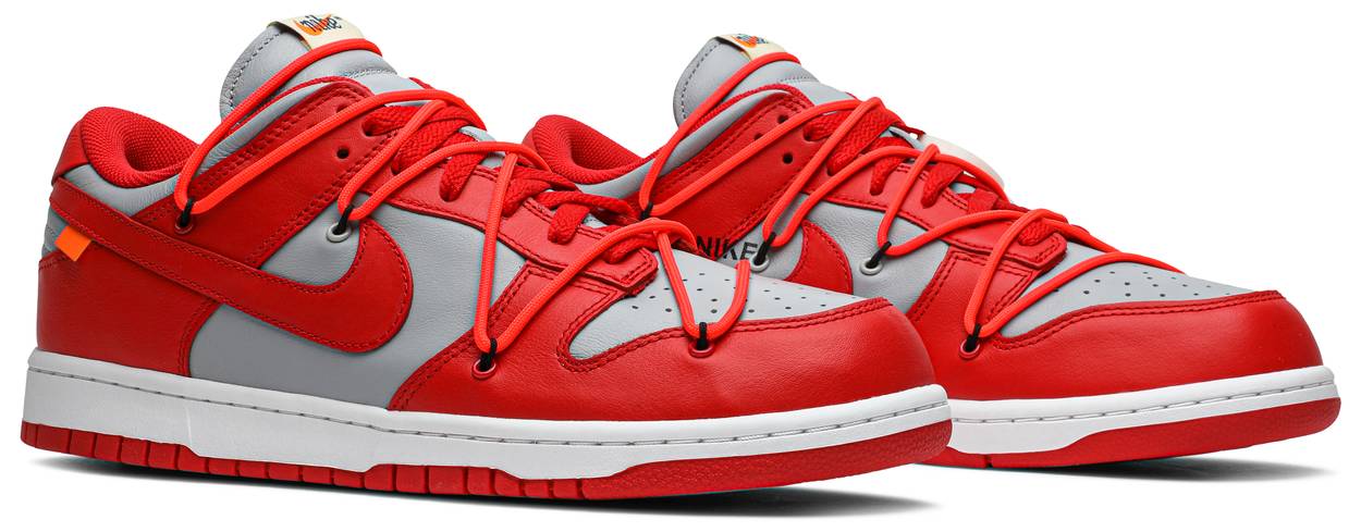 Off-White x Dunk Low 'University Red'