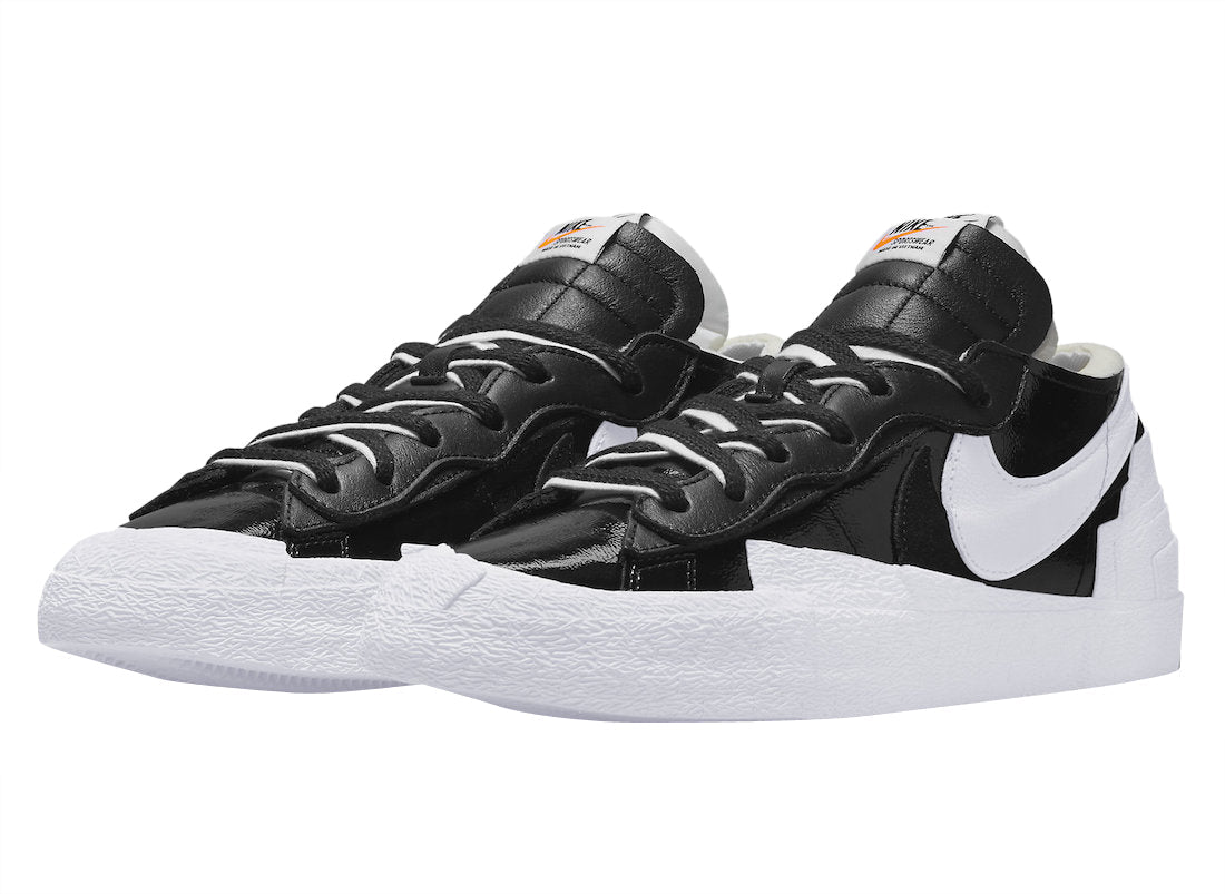 Sacai X Nike Blazer Low ‘Black Patent‘