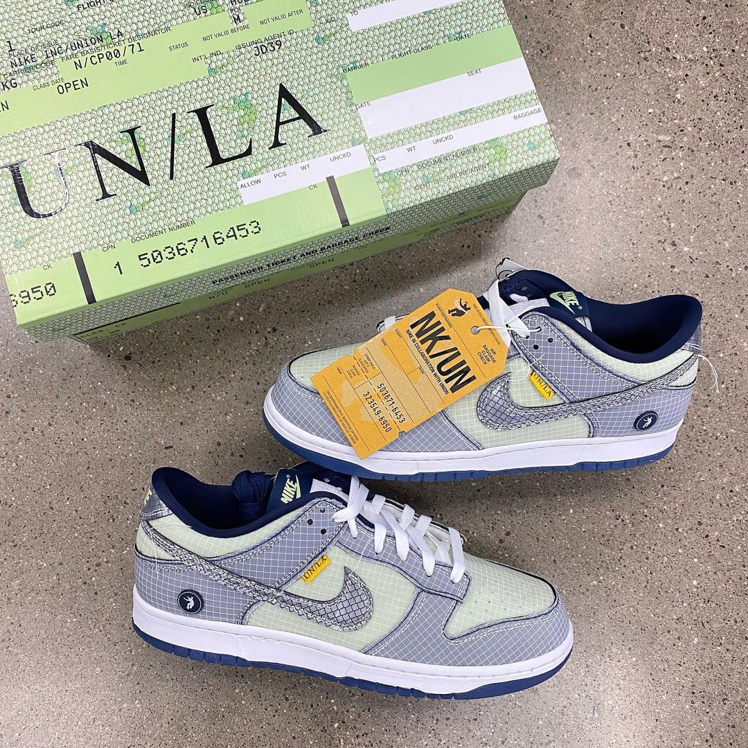 Union LA x Dunk Low 'Passport Pack - Pistachio'