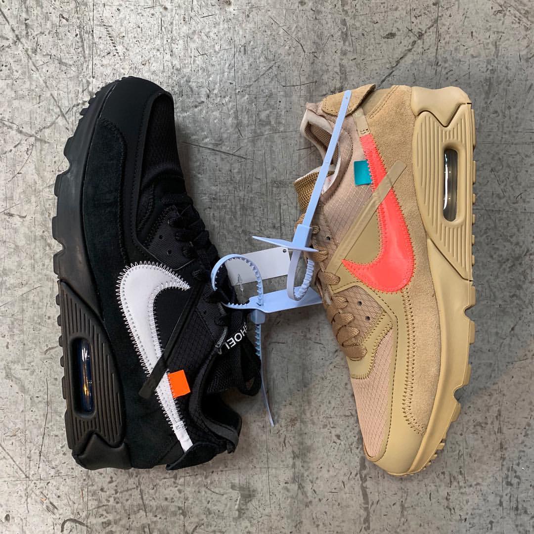 Off-White x Air Max 90 'Black'
