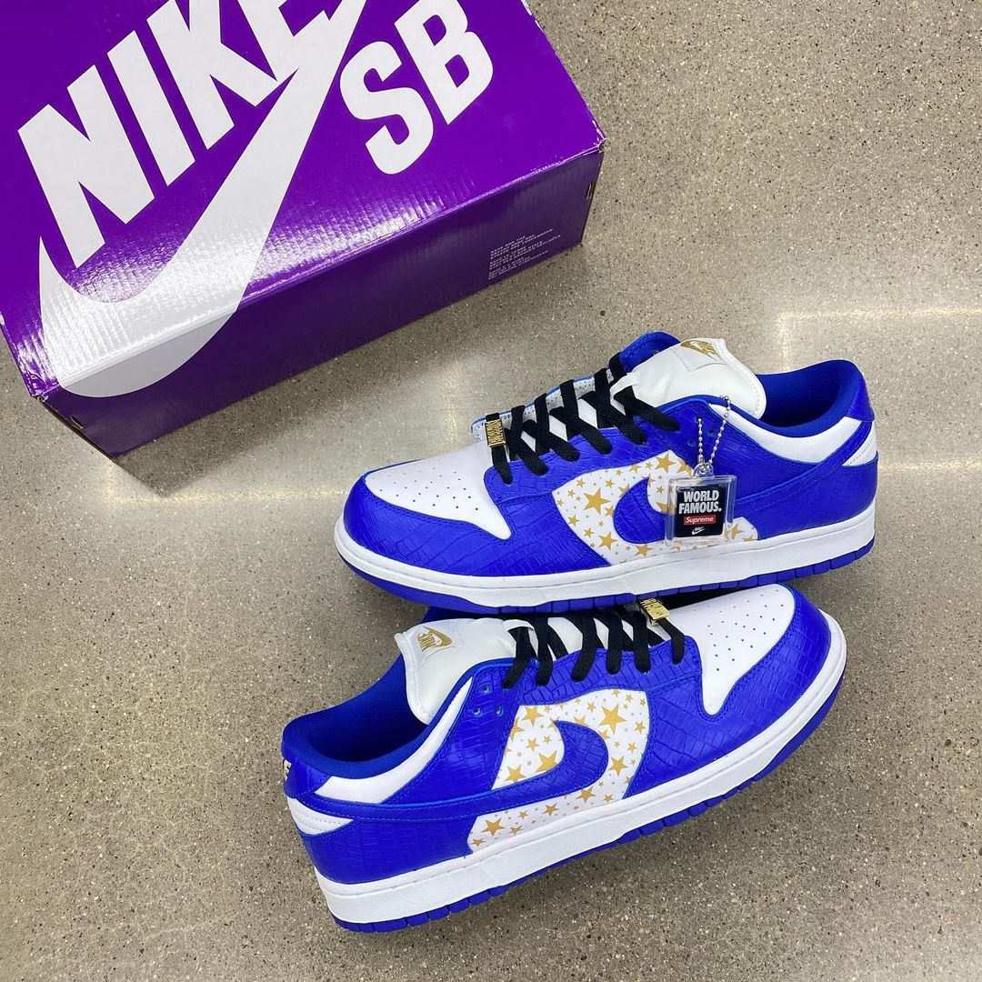 Supreme x Dunk Low OG SB QS 'Hyper Royal'