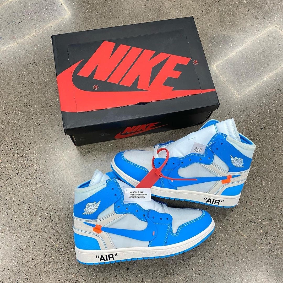 Off-White x Air Jordan 1 Retro High OG 'UNC'