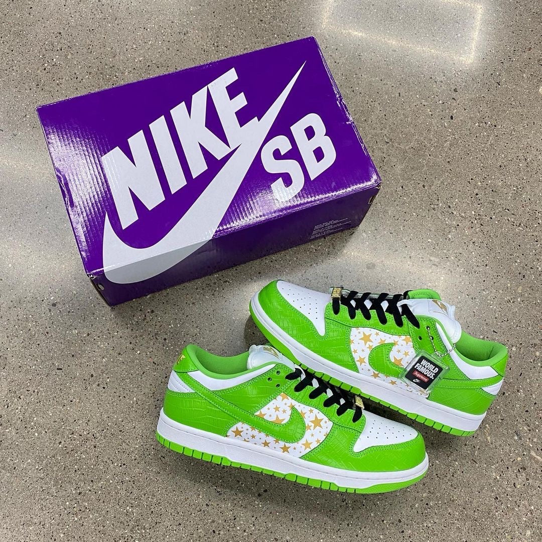 Supreme x Dunk Low OG SB QS 'Mean Green'