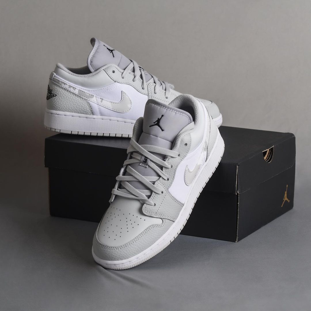 Air Jordan 1 Low 'White Camo'