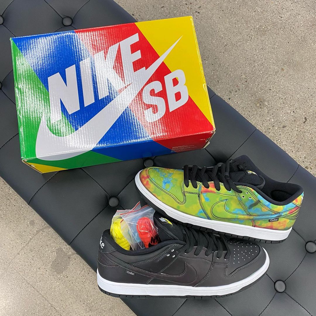 Civilist x Dunk Low Pro SB QS 'Thermography'