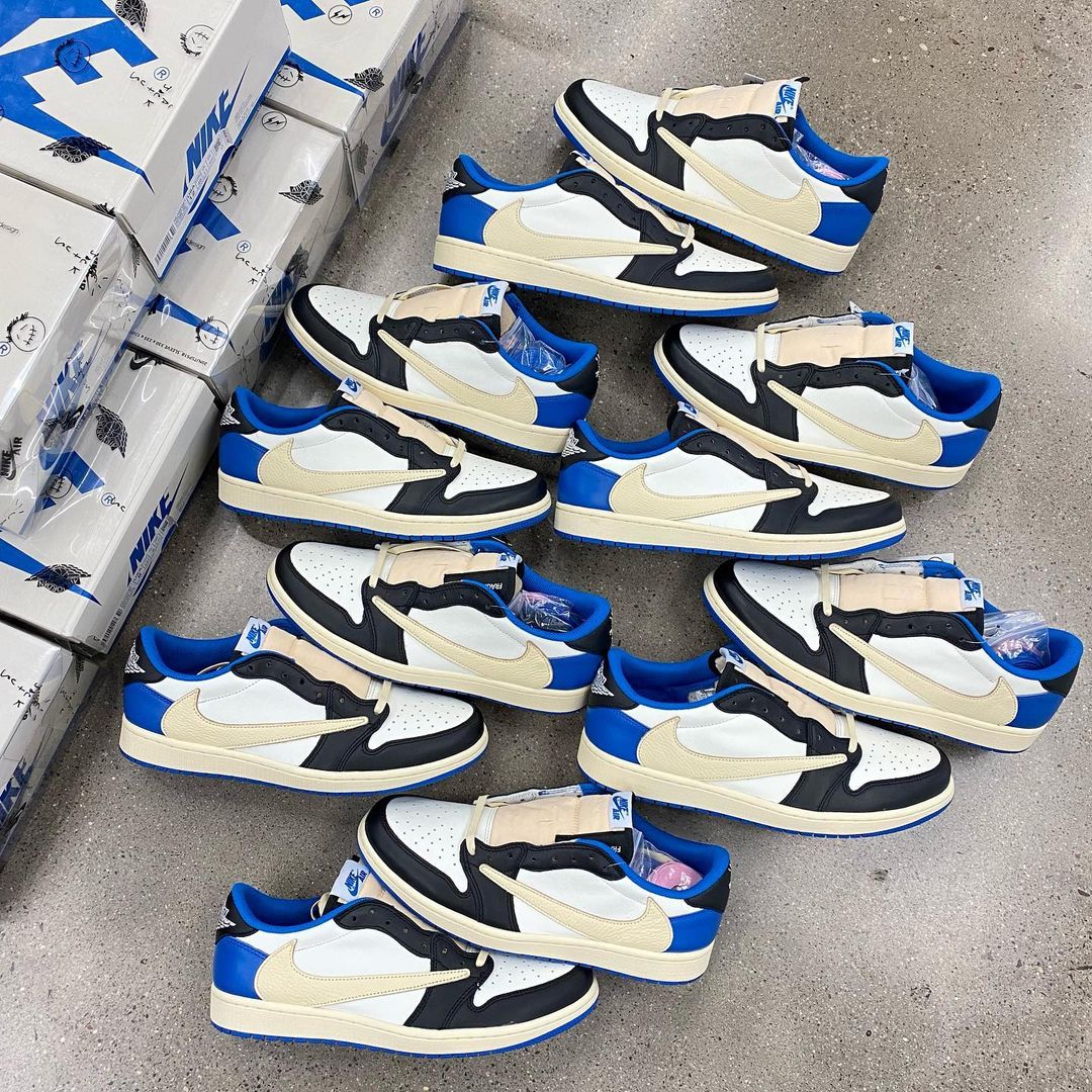 Fragment Design x Travis Scott x Air Jordan 1 Retro Low