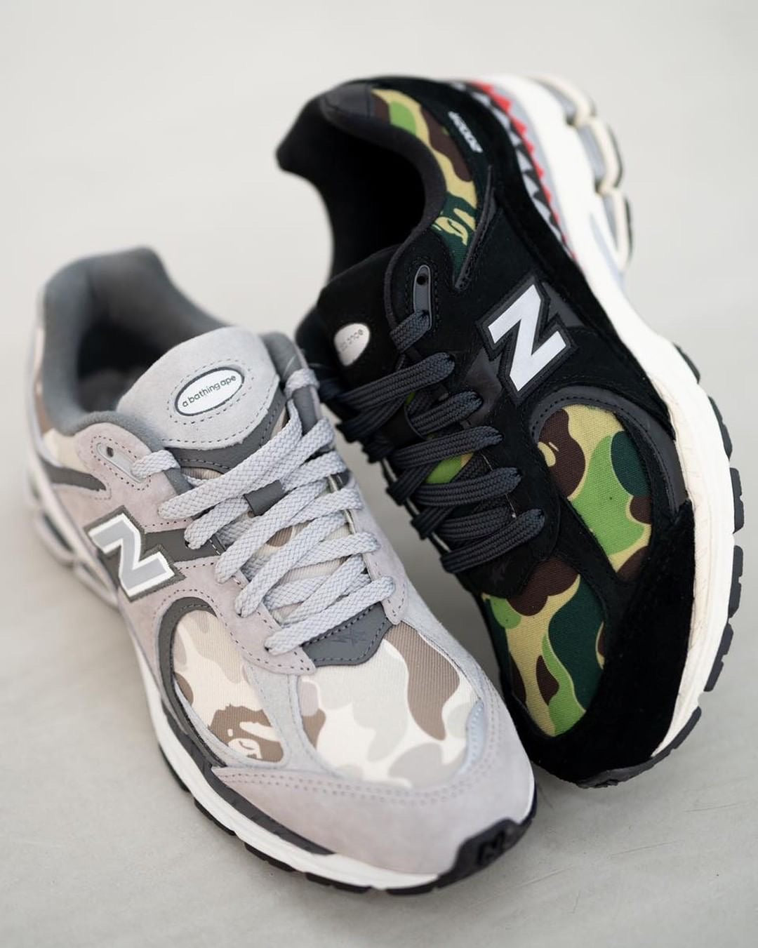 BAPE x 2002R 'Apes Together Strong - Grey Camo'