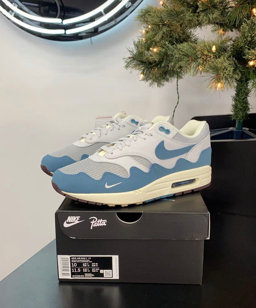 Patta x Air Max 1 'Noise Aqua'