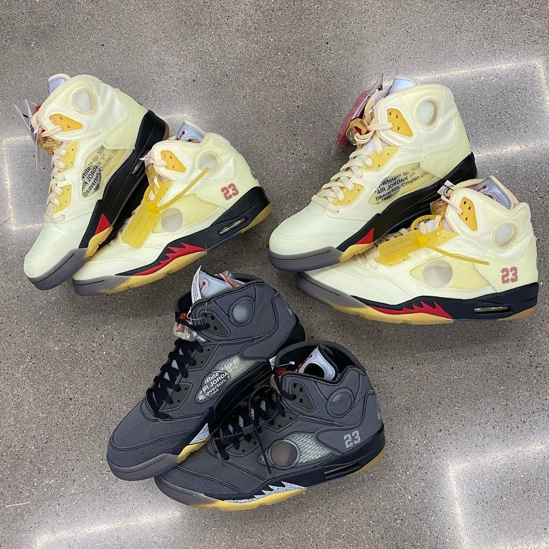 Air Jordan 5 Retro OFF-WHITE Sail
