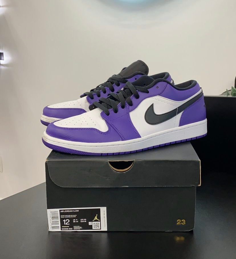 Air Jordan 1 Low 'Court Purple'