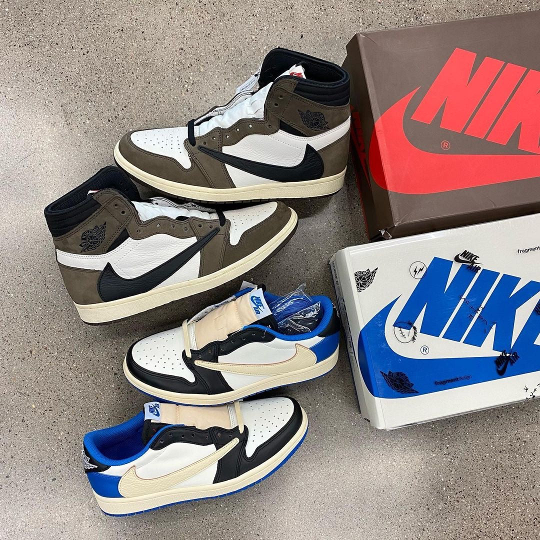 Fragment Design x Travis Scott x Air Jordan 1 Retro Low