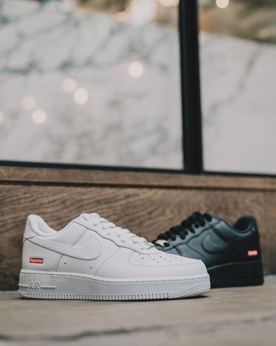 Supreme x Air Force 1 Low 'Box Logo - Black'