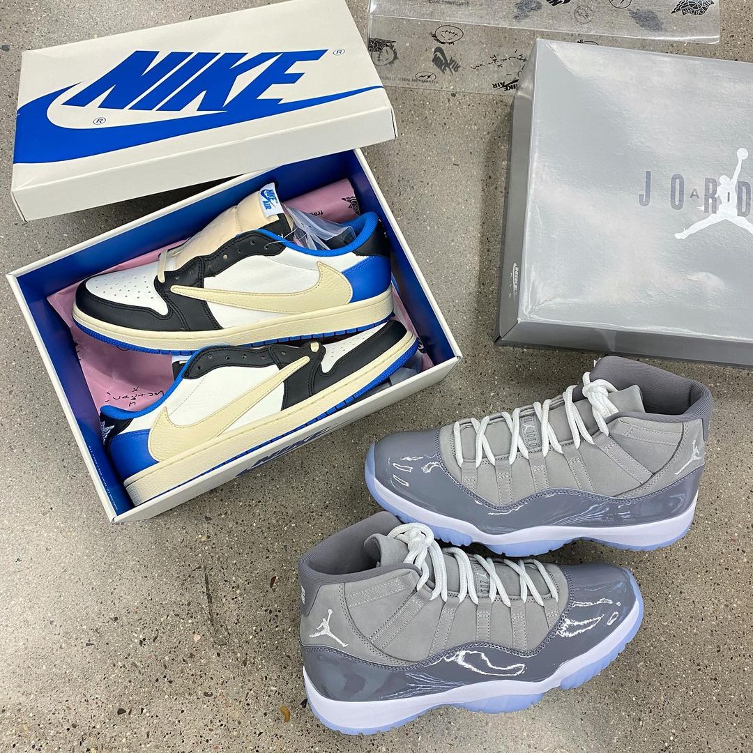 Fragment Design x Travis Scott x Air Jordan 1 Retro Low