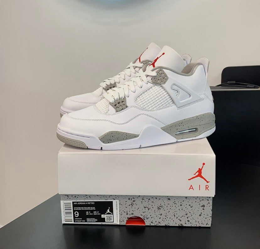 Air Jordan 4 Retro 'White Oreo'