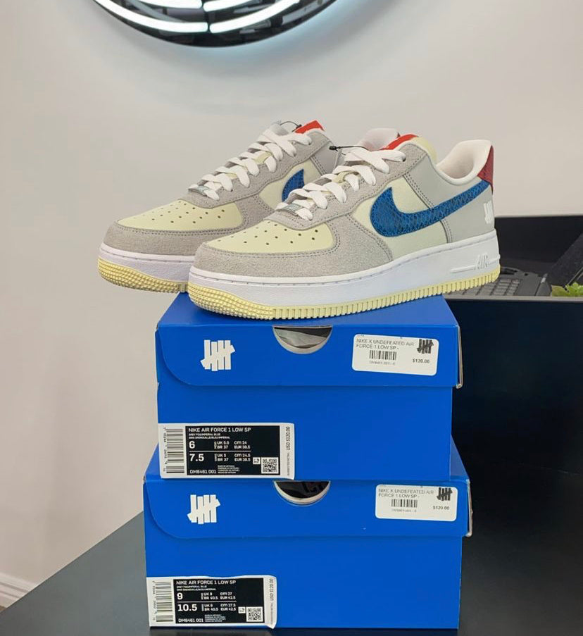 Undefeated x Air Force 1 Low '5 On It'