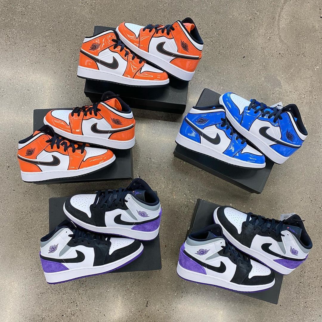 Air Jordan 1 Mid SE 'Turf Orange'