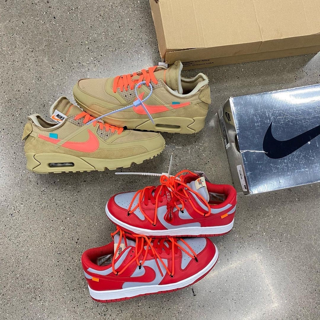 Off-White x Dunk Low 'University Red'