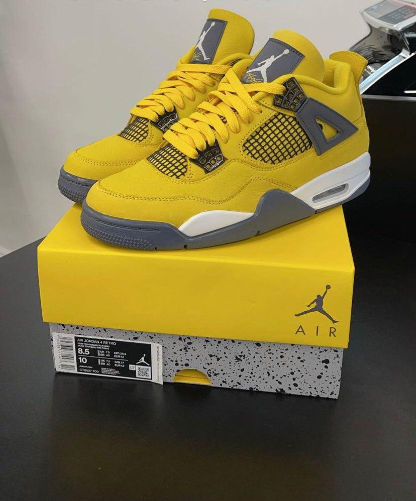 Air Jordan 4 Retro 'Lightning' 2021