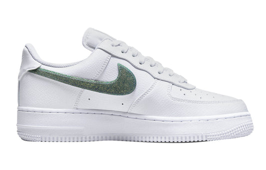 Wmns Air Force 1 Low 'Glitter Swoosh - Celery'