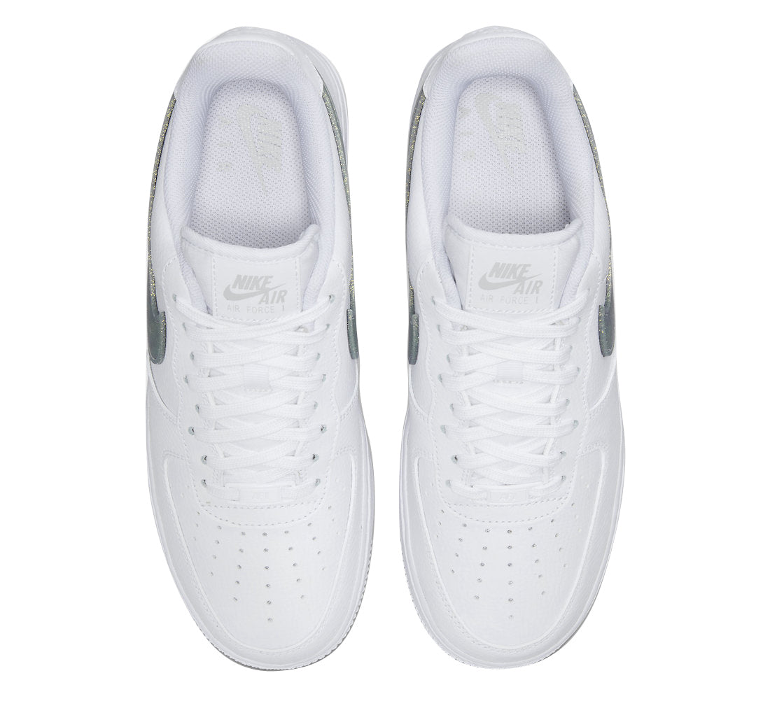 Wmns Air Force 1 Low 'Glitter Swoosh - Celery'