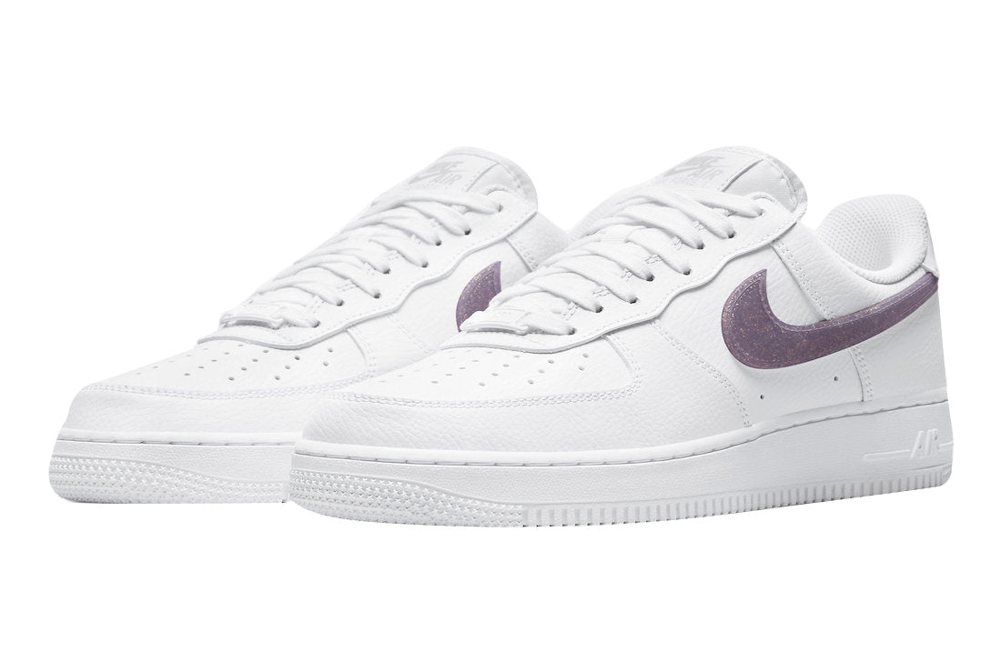 Wmns Air Force 1 Low 'Glitter Swoosh - Canyon Purple'