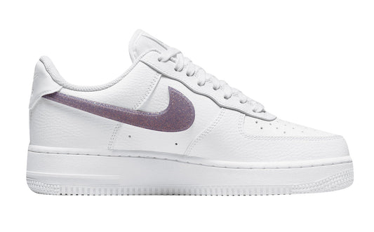 Wmns Air Force 1 Low 'Glitter Swoosh - Canyon Purple'