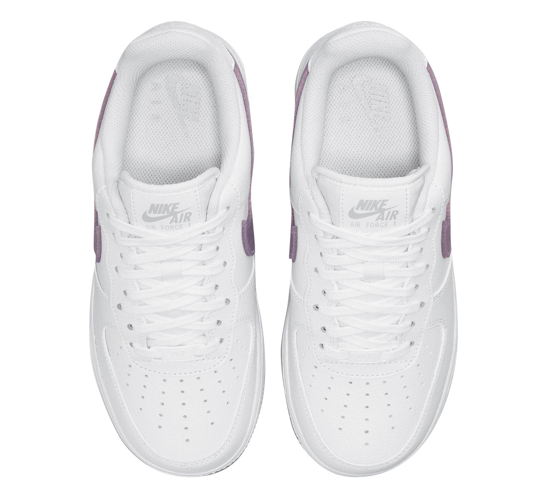 Wmns Air Force 1 Low 'Glitter Swoosh - Canyon Purple'