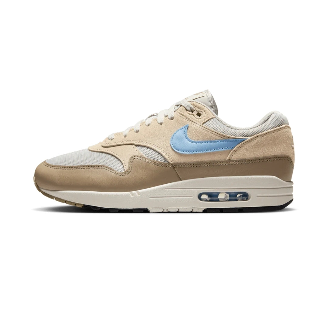 Air Max 1 Essential "Light Bone Psychic Blue"