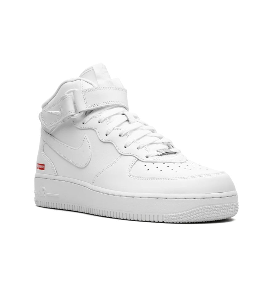 Air Force 1 Mid "Supreme - Mini Box Logo White"