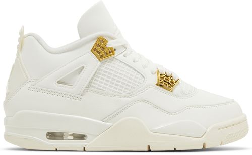 Wmns Air Jordan 4 Retro 'Metallic Gold