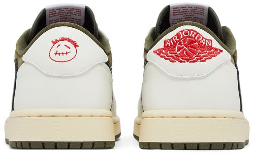 Travis Scott x Air Jordan 1 Retro Low OG SP 'Reverse Olive / Medium Olive'