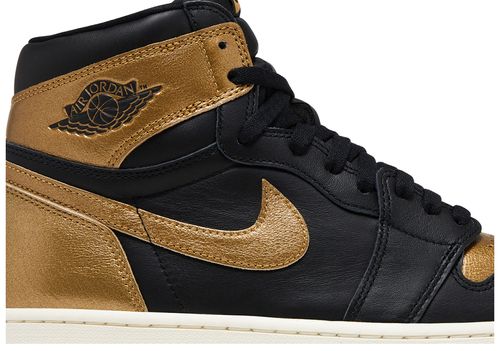 Air Jordan 1 Retro High OG 'Black Gold'