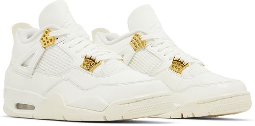 Wmns Air Jordan 4 Retro 'Metallic Gold