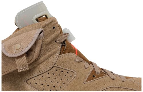 Travis Scott x Air Jordan 6 Retro 'British Khaki' (9.5 US Men's Size)