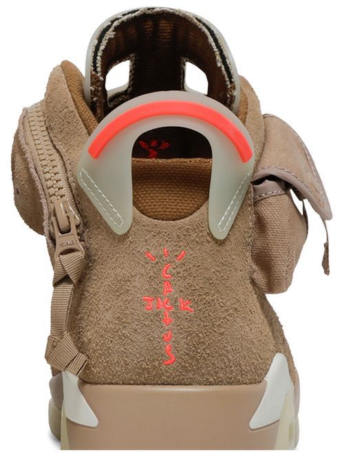 Travis Scott x Air Jordan 6 Retro 'British Khaki' (9.5 US Men's Size)