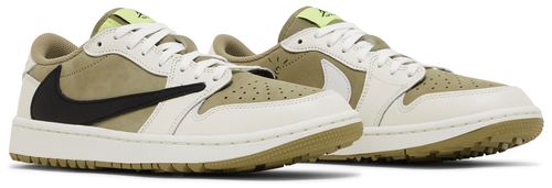 Travis Scott x Air Jordan 1 Low Golf 'Neutral Olive'